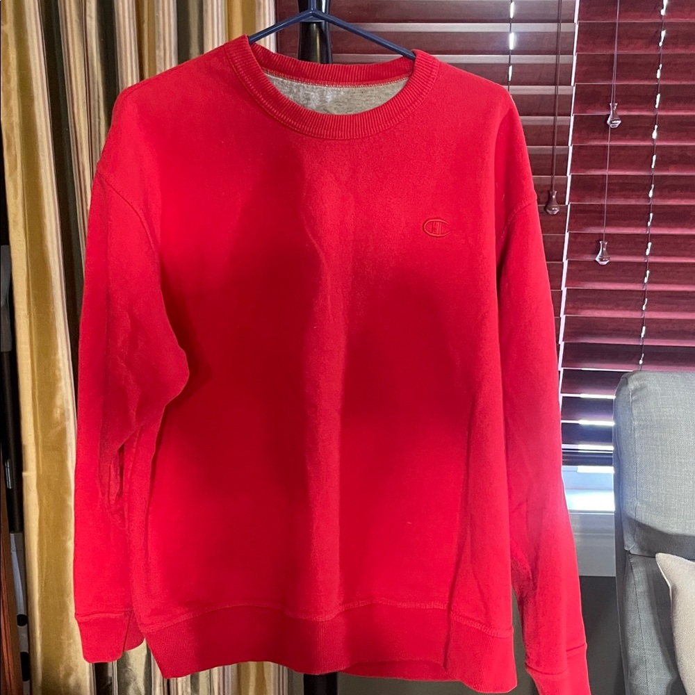 Champion Bold Red Sweatshirt